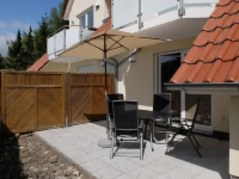Apartment "Meine Auszeit", 2 adults + 1 infant, 1 bathroom, terrace, WLAN