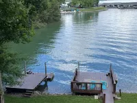 Lakefront with Amazing Mountain and Lake Views, Docks, Fire Pit, Kayaks and More