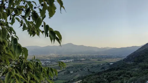 Detached house in ancient medieval village.