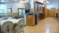 One of a kind cabin in the woods.  Quiet and private but close to everything.