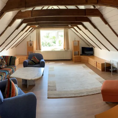 Beautiful beachfront apartment with panoramic views of the dunes