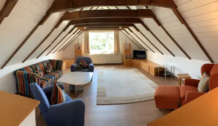 Beautiful beachfront apartment with panoramic views of the dunes Отели в г. Боркум