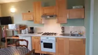 furnished apartment with all mod cons in a detached house with a garden