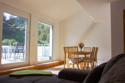 Apartment with a large roof terrace in Münstertal in the Black Forest Hotels in Munstertal