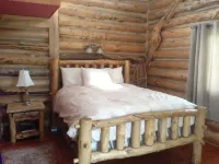 Custom Log Cabin with Teton Views and Hot tub near National Parks