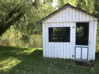 Right on the river and close to Lake Superior