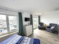 Apartment directly in the city marina / yacht harbor with a fantastic view also with dog