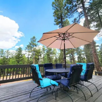 Gorgeous Forest Cabin with Hot Tub & Game Room