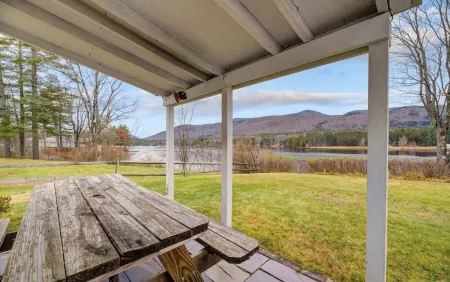 Loon Watch. Private Adirondack Lakefront house on Lake Algonquin in Wells, NY Отели в г. Hamilton County