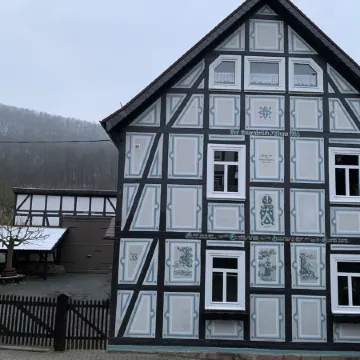 Fachwerkhäuschen mit Charme und Charakter Отели в г. Айхсфельд