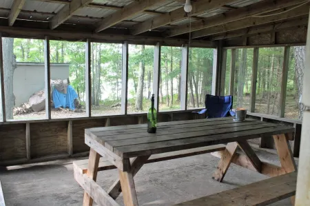 The cabin at potato lake Отели в г. Раск