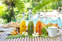 Cheval Blanc Seychelles - breakfast