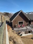 Quaint loft with spectacular views of the Gallatin Mountains - バルコニー