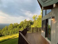 A PERFECT POST-N-BEAM IN THE CLOUDS OVER STRATTON