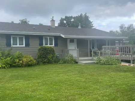 Feel at home in this comfortable getaway steps away from beautiful Memorial Park