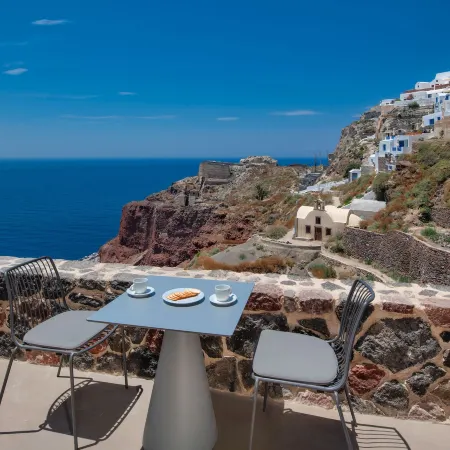 Old Castle Oia by Mr and Mrs White