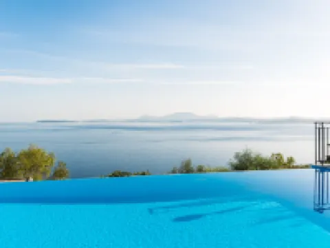 Four-Bedroom Villa Eleni by Konnect, with Private Pool & Stunning Seaview Hotels in Mparmpati