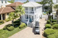 4Br Private Beach Access with Pool & Golf Cart