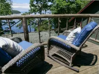 Classic Cabin with Modern Comforts and Views - Stunning Lakefront Oasis