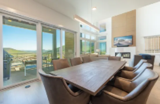 Slopeside Home Three Balconies Mountain Views Private Hot Tub Outdoor Swimming Pool Hiking Biking