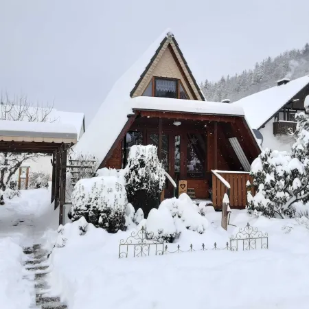 A-Frame House in Dreislar Near Ski Slopes