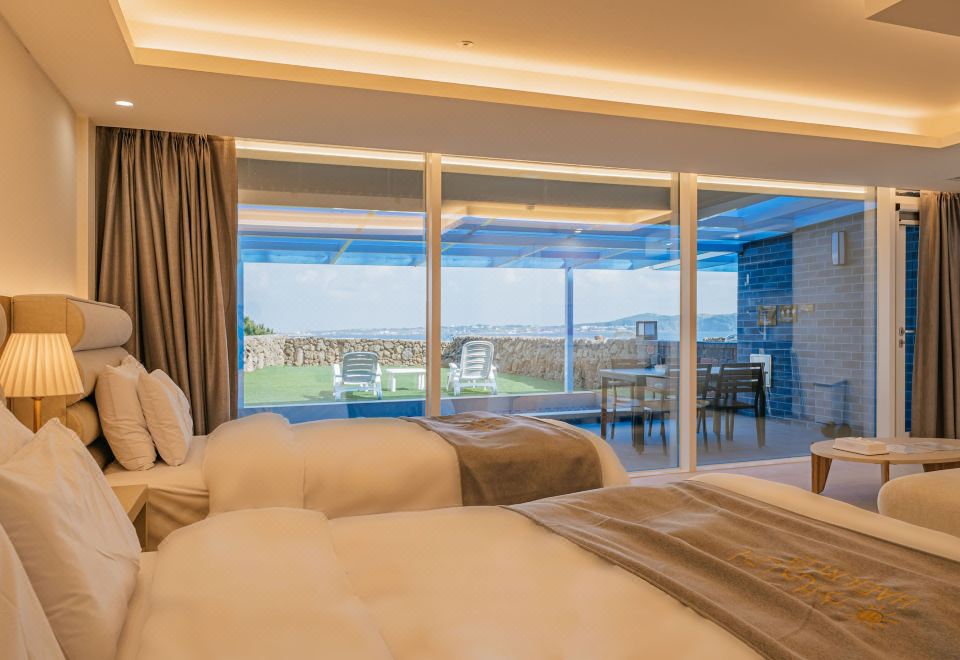 해일리 풀앤스파 호텔 객실 뷰