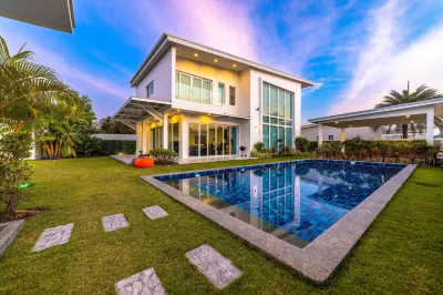 Modern 3 Bedroom Pool Villa PG19 Silpakorn University Phetchaburi IT Campus 주변 호텔