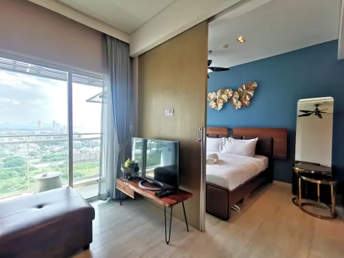 456 Veranda Residence Pattaya Jomtien Sea View 1BR; Beachfront