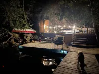 Two bedrooms and a loft with a bunkie on side lakefront cottage on Bobs Lake