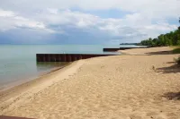Rustic 2 BR, 1 Bath Cottage With Private Association Beach Access To Lake Huron