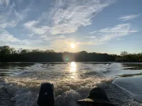 Spacious waterfront cabin located on the lower Sardis lake.