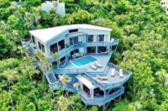 Oceanfront Villa-Private Pool-Panoramic Views -Sleeps 12