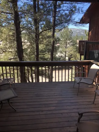 Across the street from quad ski lift