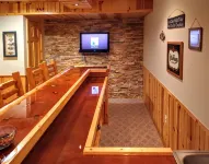 Lake Arrowhead Sand Valley Golf Entire Log Home on ATV / snowmobile Trl Wet Bar