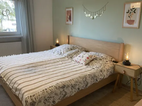 Ferienhaus mit Wasserblick, Ruhig im Grünen 默爾紹住宿飯店