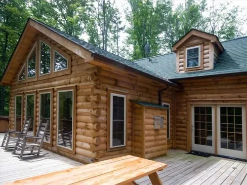 Spacious cabin surrounded by nature… w/ Pool table, Firepit....