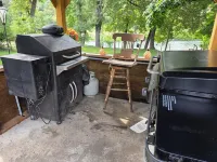 Cozy river cabin with hot tub, great fishing, and peaceful nature views.