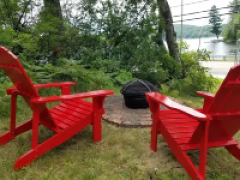 Historic Cabin Retreat - In Town and On the Lake! Minutes to Rail Trail