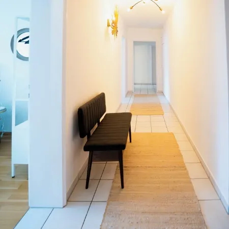 Seahorse, stylish apartment centrally located in Ulm, 3 bedrooms, kitchen, bathroom