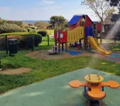 F2 apartment in residence, close to beach and port.