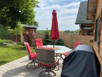 Charming 3-bedroom cabin in Warrens with WiFi. Close to ATV access point.