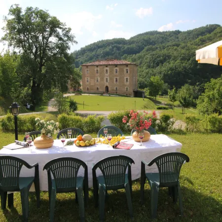 Mansion in Apecchio with Pool