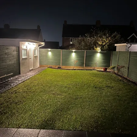 A peaceful home with a garden