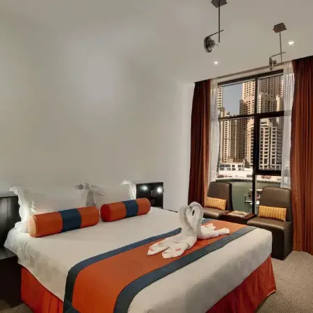 Signature Hotel Apartments and Spa Отели рядом с достопримечательностью «Торговый центр The Beach»