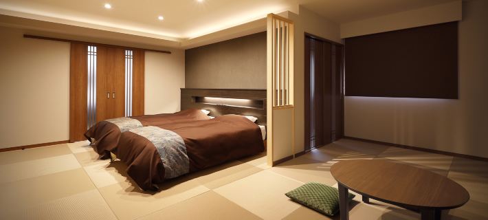 Ryokan Kisen Hotel di Fuefuki