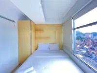 Comfortable 2Br Apartment AC in Living Room at the Jarrdin Cihampelas