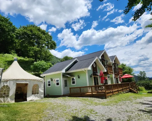 Hwacheon Sankkunuijib Pension 華川郡住宿飯店