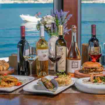 Ground floor apartment, private beach and seaview Dining/Meeting Rooms