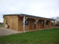 Ferienhaus "zur Trapperstation" in Dörflicher Natur mit Terrasse Hotels in Schorstedt