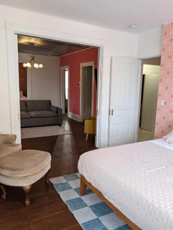 Cozy apartment just off the square in historic downtown Galesville.